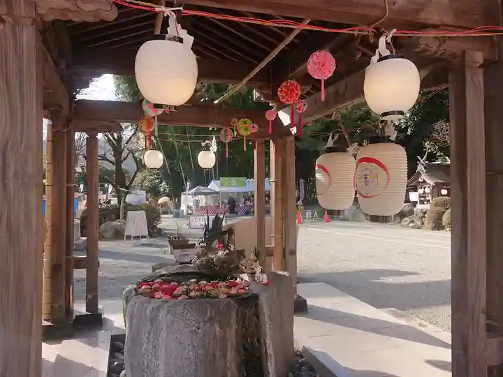 出雲大社相模分祠の手水舎