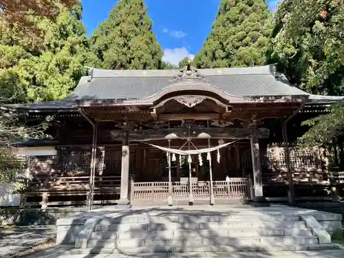 彌高神社の本殿