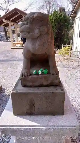 秩父今宮神社の狛犬