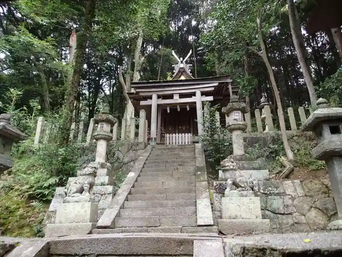 玉列神社の鳥居