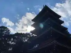 竹林寺の塔