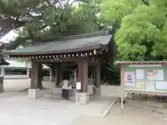 西宮神社の手水