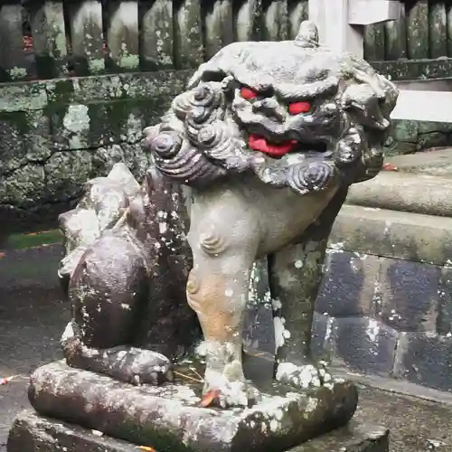 稲取八幡神社の狛犬