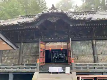 日光東照宮奥宮拝殿の本殿・本堂