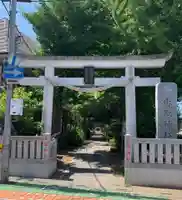 越谷香取神社の鳥居
