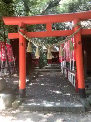 不乗森神社の鳥居