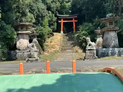 護皇神社の鳥居