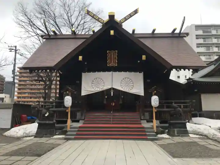 北海道神宮頓宮の本殿・本堂