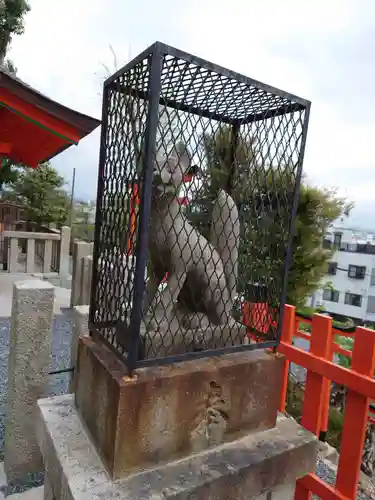 建勲神社の狛犬