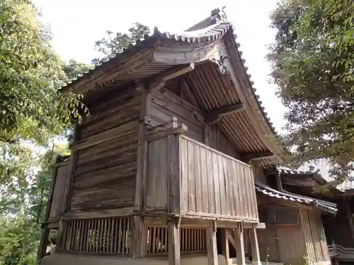 忌浪神社の本殿