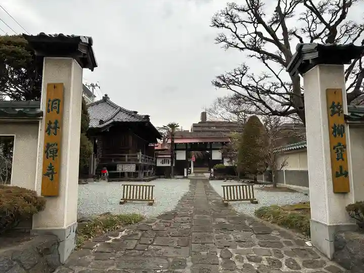 洞林寺の山門・神門