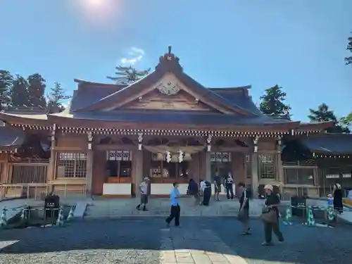 阿蘇神社の本殿