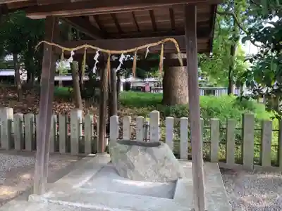 久米御縣神社の手水舎