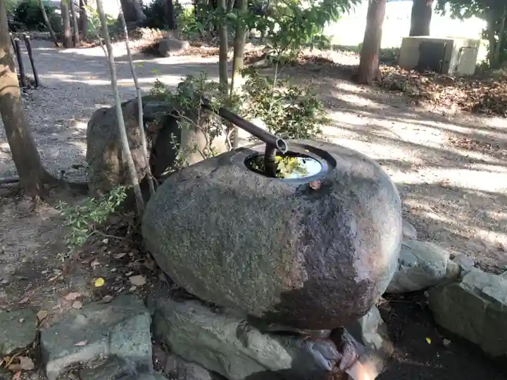 水主神社・樺井月神社・衣縫神社の手水舎