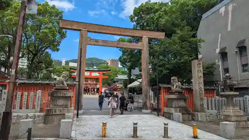 生田神社の鳥居