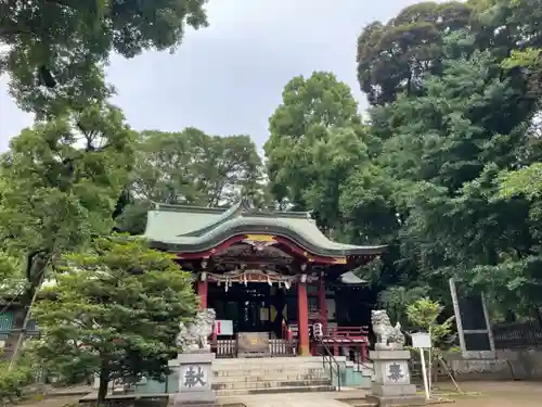 中野氷川神社の本殿・本堂