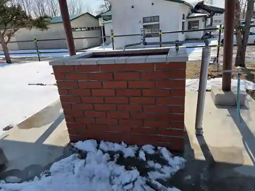 大楽毛神社の手水舎