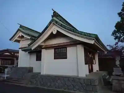 社口社の本殿・本堂