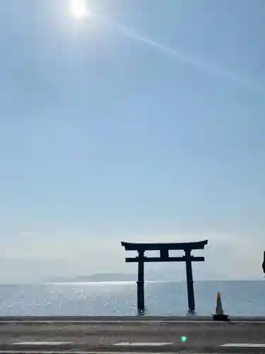 白鬚神社の鳥居