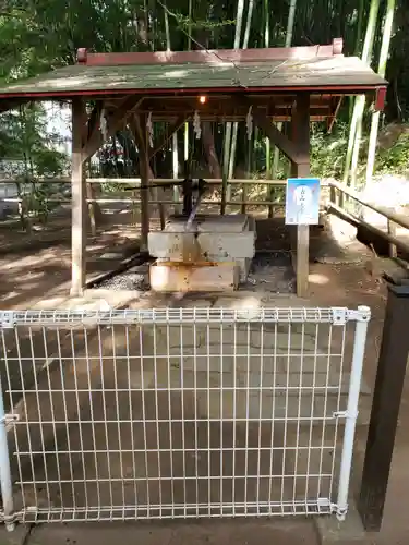 下総国三山　二宮神社の手水舎