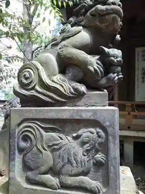 稲荷鬼王神社の狛犬