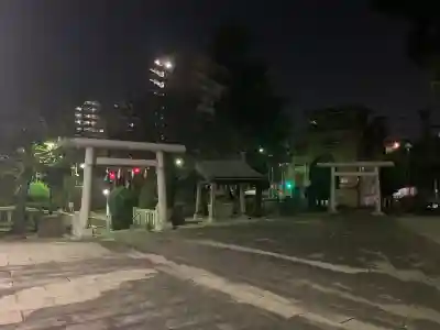 諏訪神社の鳥居