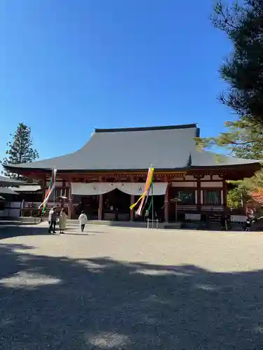 毛越寺の本殿・本堂