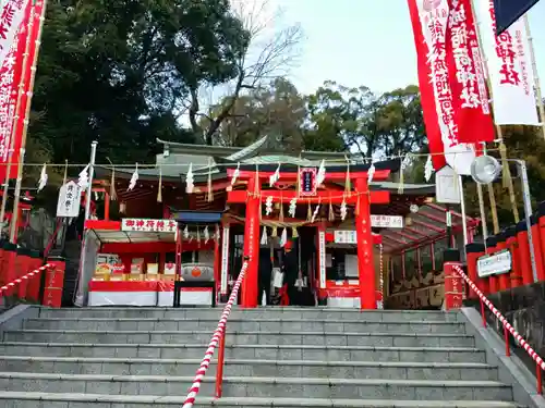 熊本城稲荷神社の鳥居