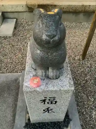 三輪神社の狛犬