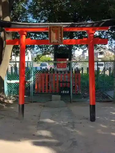 宮田春日神社の鳥居