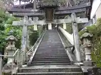 栗溪神社の鳥居