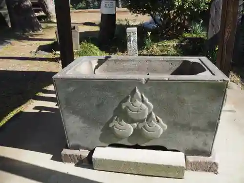 谷古宇稲荷神社の手水舎