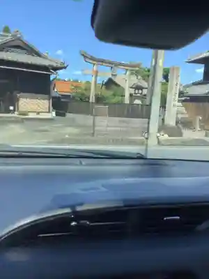 富士浅間神社の鳥居