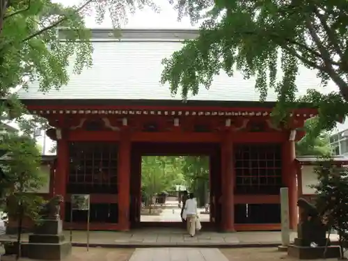 葛飾八幡宮の山門