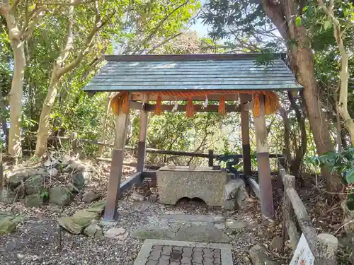 羽豆神社の手水舎