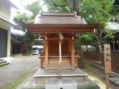 仲町氷川神社の本殿・本堂