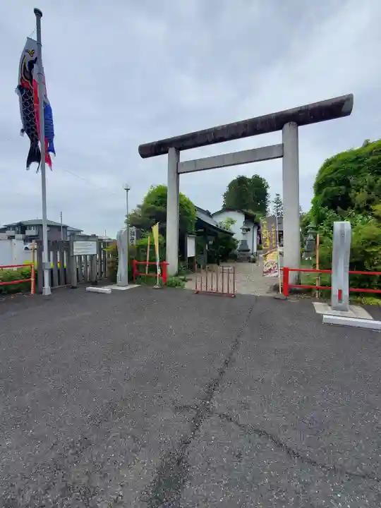 祖母井神社の鳥居