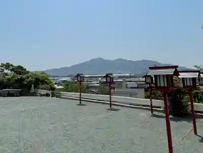 藤ノ木白山神社の景色