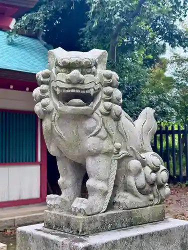 角鹿神社の狛犬