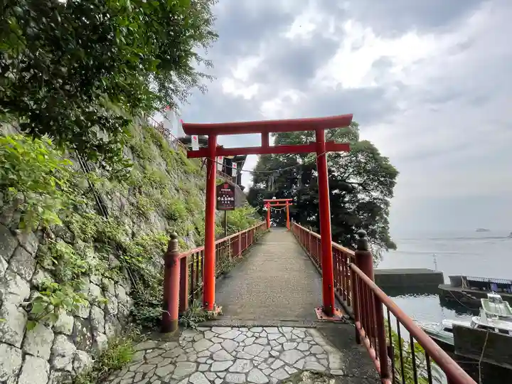 竹生島神社(都久夫須麻神社)の鳥居