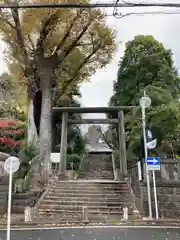 所澤神明社の鳥居