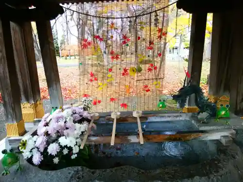 彌彦神社　(伊夜日子神社)の手水舎