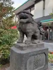 成子天神社の狛犬