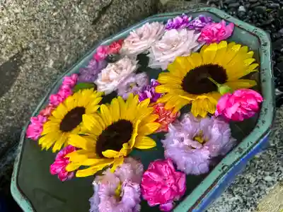 國魂神社の手水舎