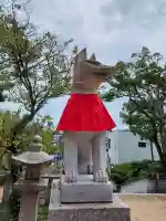 忌宮神社の狛犬