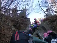 筑波山神社 女体山御本殿の周辺