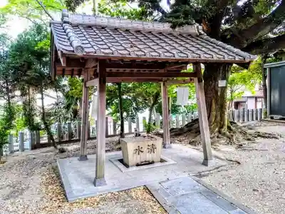 八幡社（渡内八幡社）の手水舎