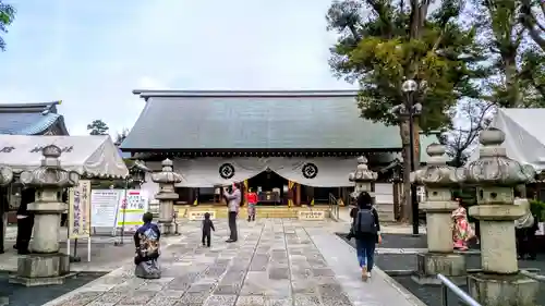 松陰神社の本殿