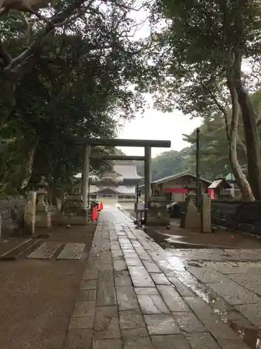 酒列磯前神社の鳥居