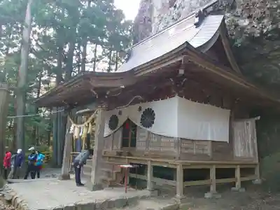 中之嶽神社の本殿・本堂